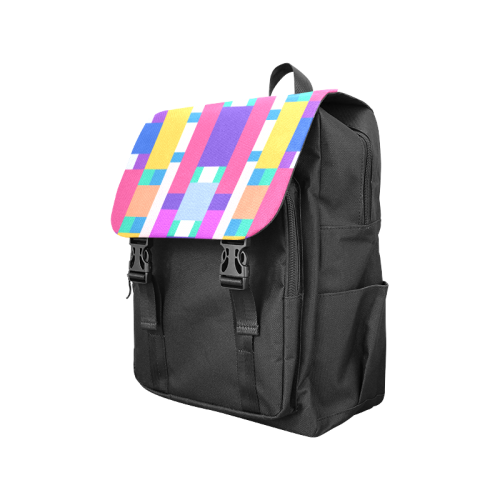 Rectangles Casual Shoulders Backpack (Model 1623)