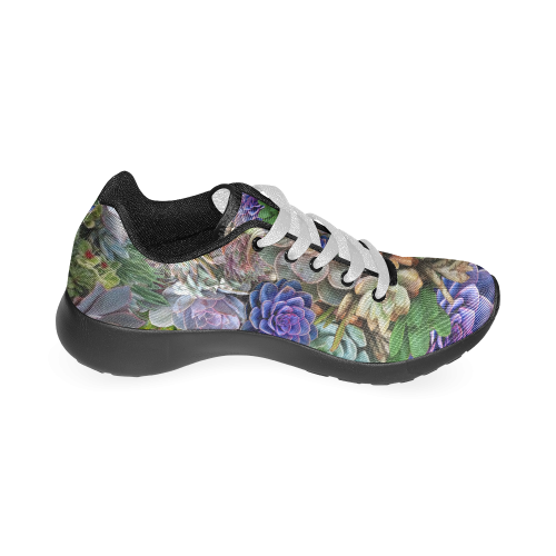 Succulent gardens Women’s Running Shoes (Model 020)