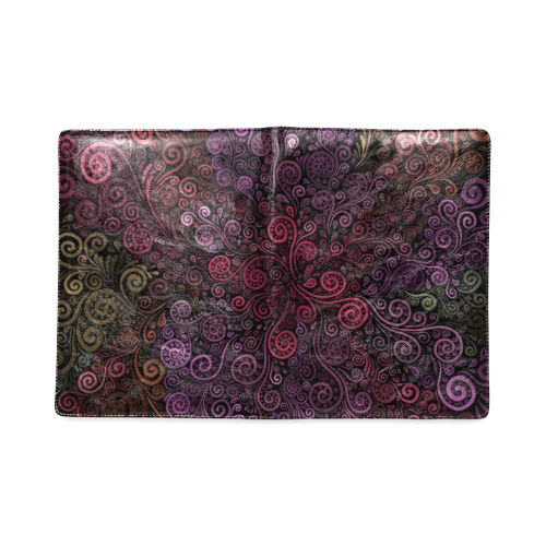 Psychedelic 3D Rose Custom NoteBook B5