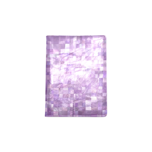 Purple Pearl Mosaic Custom NoteBook B5