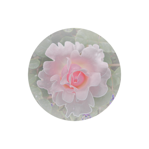 English Rose Round Mousepad