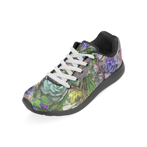 Succulent gardens Women’s Running Shoes (Model 020)