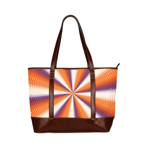 TimeTunnel Orange Red Fawn Spiral Design