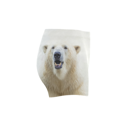 Cute  Zoo Polar Bear Briseis Skinny Shorts (Model L04)