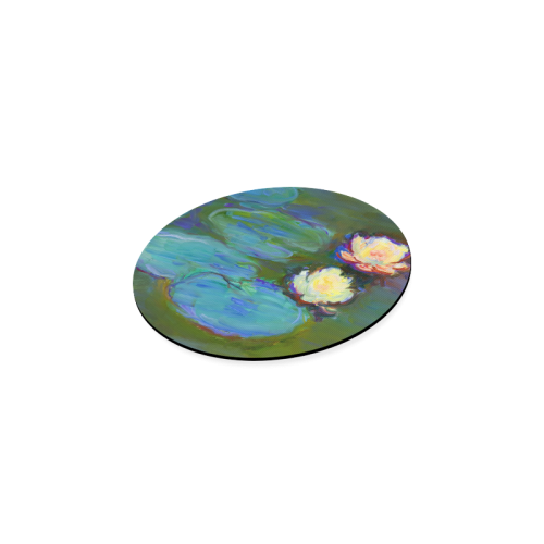 Monet Water Lilies Round Coaster