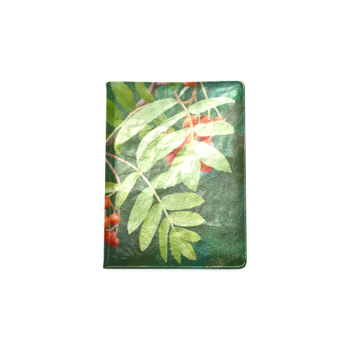 Watercolor Rowan tree - Sorbus aucuparia Custom NoteBook B5