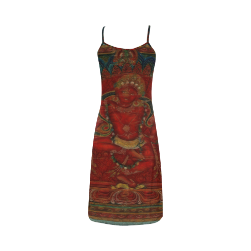 Kurukulla From Tibetan Buddhism Alcestis Slip Dress (Model D05)