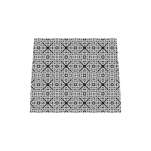 CELTIC KNOT pattern - black white Boston Handbag (Model 1621)
