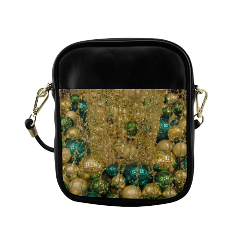 Christmas Glitz by Martina Webster Sling Bag (Model 1627)