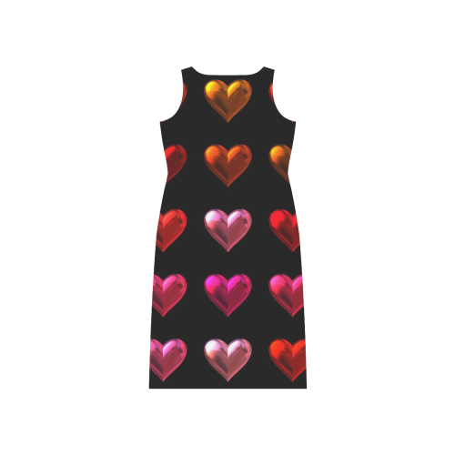shiny hearts 9 Phaedra Sleeveless Open Fork Long Dress (Model D08)