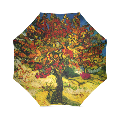 Van Gogh Mulberry Tree Foldable Umbrella (Model U01)