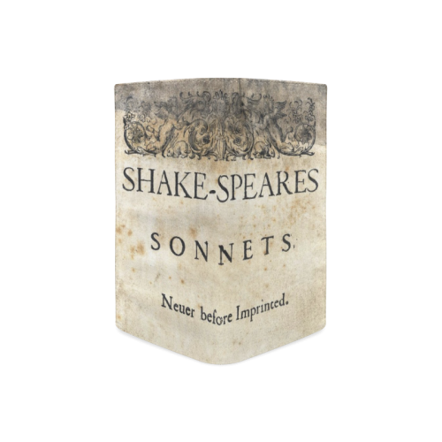 Shakespeare's Sonnets Women's Leather Wallet (Model 1611)