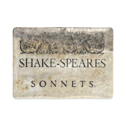 Shakespeare's Sonnets Custom NoteBook A5
