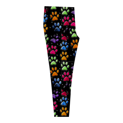 On silent paws by Nico Bielow Cassandra Women's Leggings (Model L01)