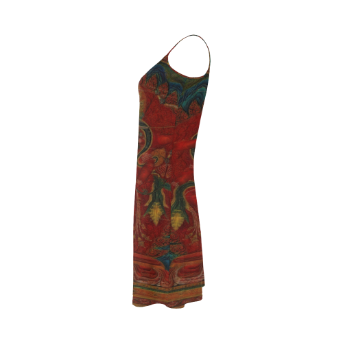Kurukulla From Tibetan Buddhism Alcestis Slip Dress (Model D05)