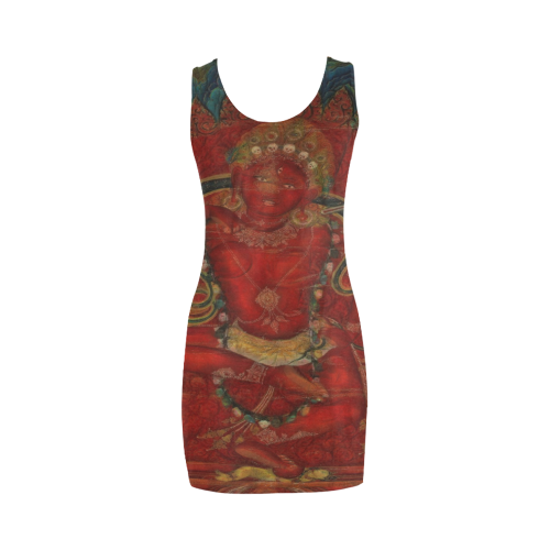 Kurukulla From Tibetan Buddhism Medea Vest Dress (Model D06)