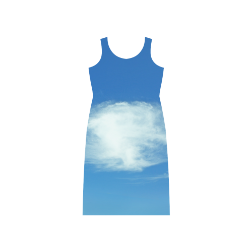 Summer Clouds Phaedra Sleeveless Open Fork Long Dress (Model D08)