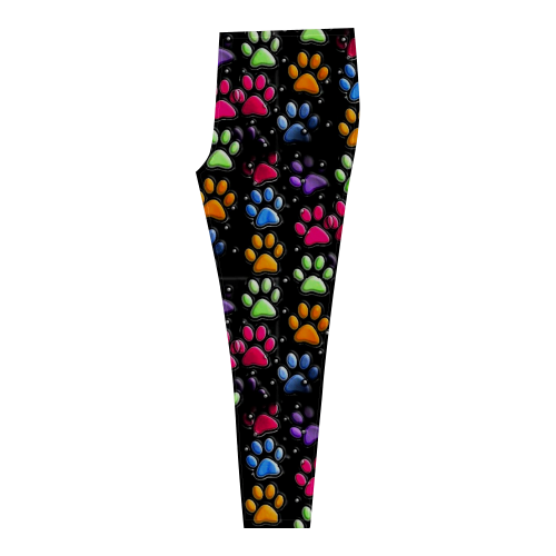 On silent paws by Nico Bielow Cassandra Women's Leggings (Model L01)