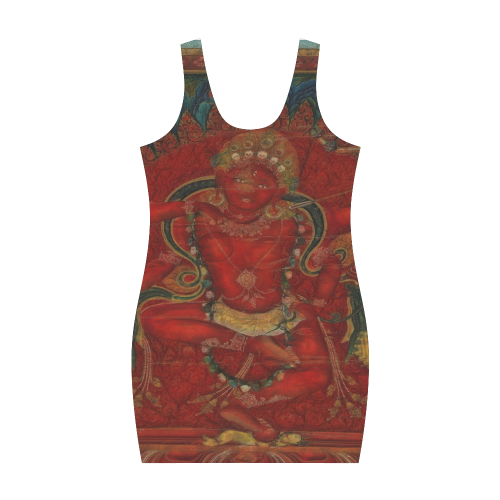 Kurukulla From Tibetan Buddhism Medea Vest Dress (Model D06)