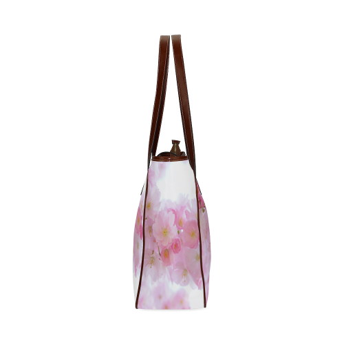 Beautiful Pink Japanese Cherry Tree Blossom Classic Tote Bag (Model 1644)