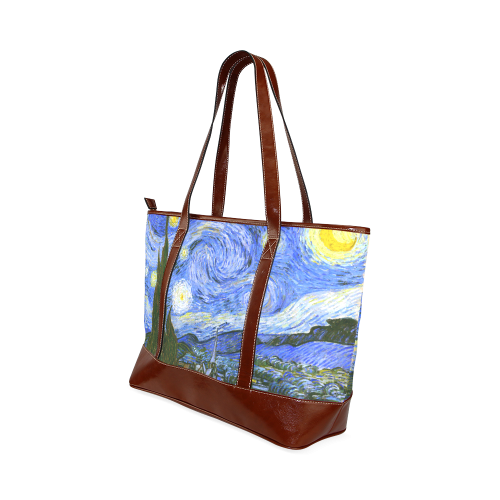 Van Gogh Starry Night Tote Handbag (Model 1642)