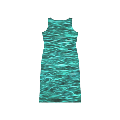 Water of Neon Phaedra Sleeveless Open Fork Long Dress (Model D08)