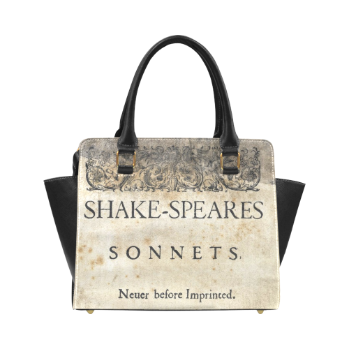 Shakespeare's Sonnets Classic Shoulder Handbag (Model 1653)