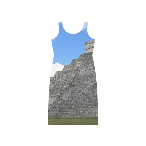 Chichen Itza Phaedra Sleeveless Open Fork Long Dress (Model D08)