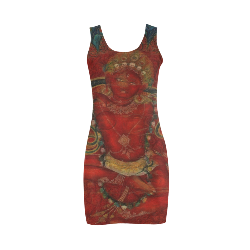 Kurukulla From Tibetan Buddhism Medea Vest Dress (Model D06)