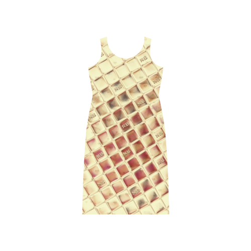 NB Heart by Nico Bielow Phaedra Sleeveless Open Fork Long Dress (Model D08)