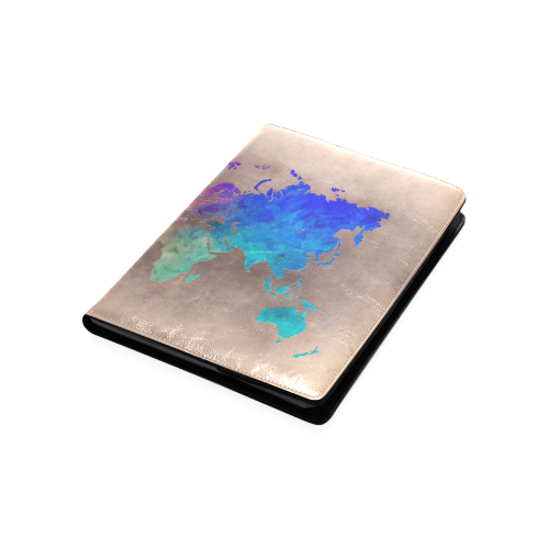 world map 25 Custom NoteBook B5