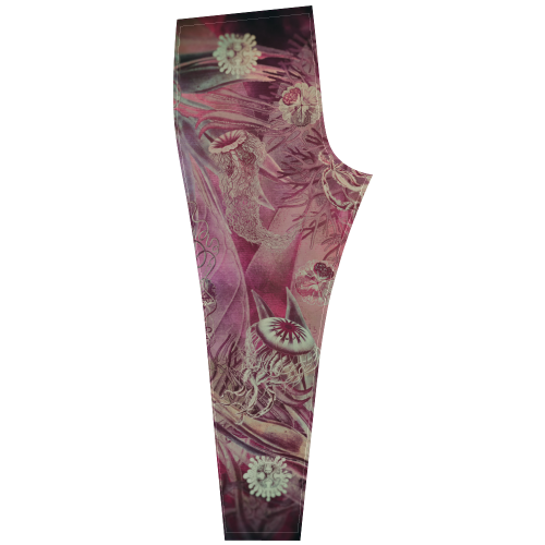 sealife meduses Cassandra Women's Leggings (Model L01)