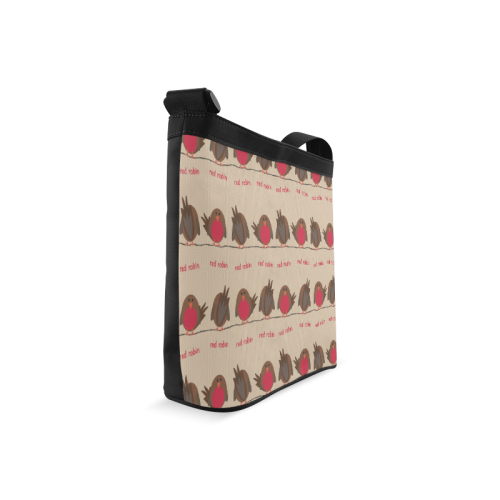 Red Robin Pattern Crossbody Bags (Model 1613)