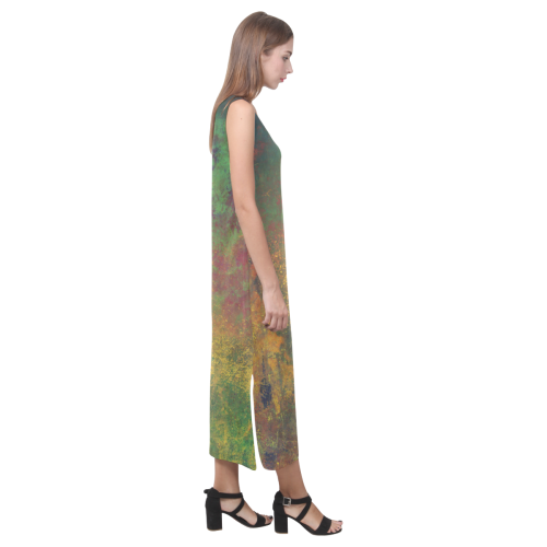 space1 Phaedra Sleeveless Open Fork Long Dress (Model D08)