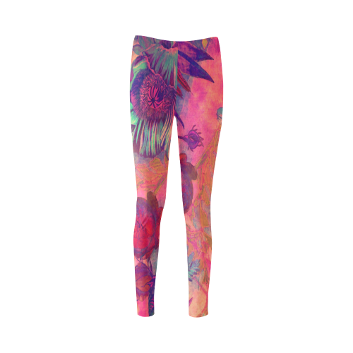 flora 8 Cassandra Women's Leggings (Model L01)