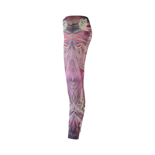 sealife meduses Cassandra Women's Leggings (Model L01)