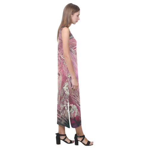 sealife meduses Phaedra Sleeveless Open Fork Long Dress (Model D08)