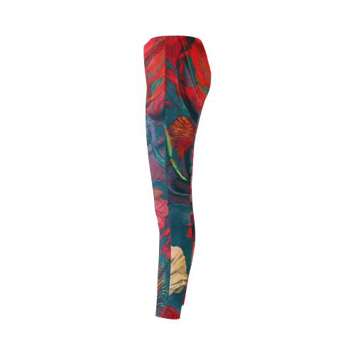 flora 3 Cassandra Women's Leggings (Model L01)