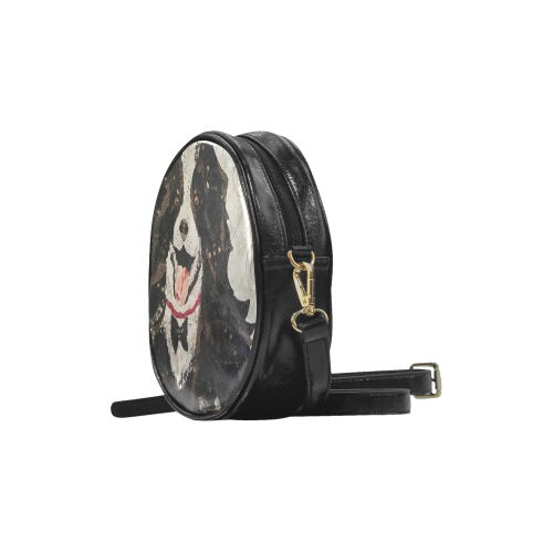 "ADOPT ME" SLING BAG Round Sling Bag (Model 1647) ID D629260