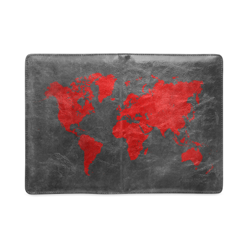 world map 24 Custom NoteBook A5