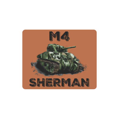 Sherman Tank Rectangle Mousepad