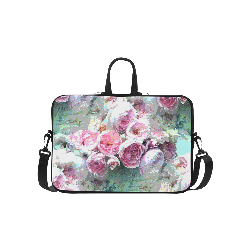 pink flower handbag