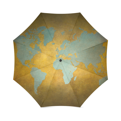 world map 34 Foldable Umbrella (Model U01)