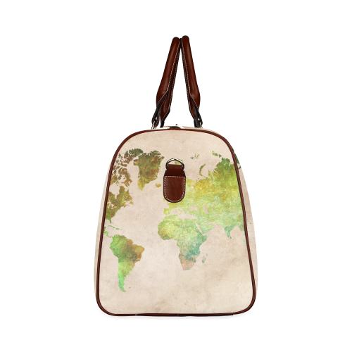 world map 32 Waterproof Travel Bag/Small (Model 1639)