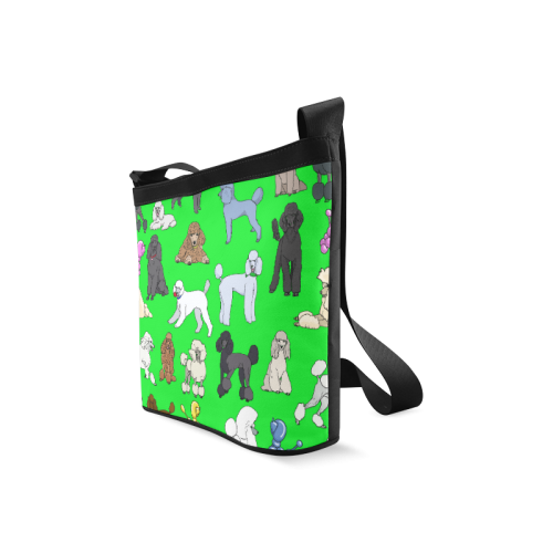 poodles lime Crossbody Bags (Model 1613)