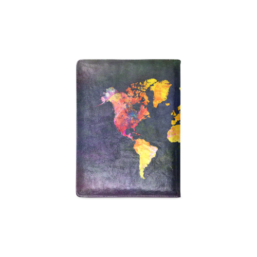 world map 31 Custom NoteBook B5