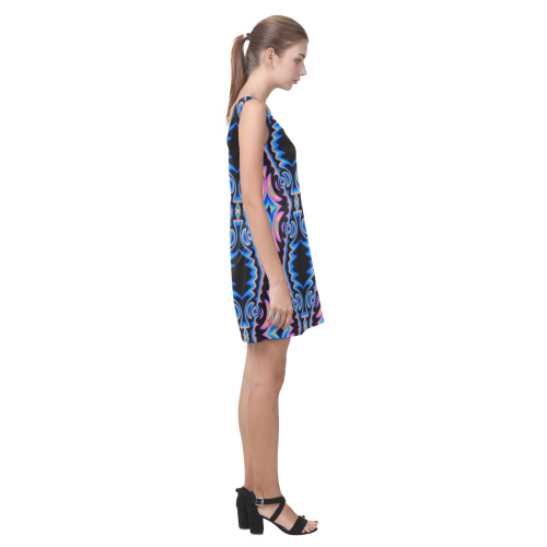 Psychedelic Tribe Helen Sleeveless Dress (Model D10)
