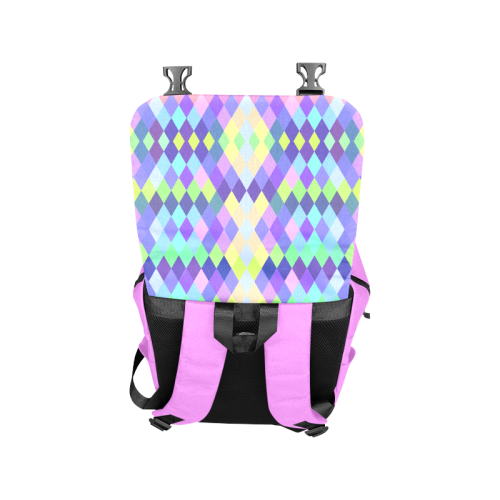 Abstract Casual Shoulders Backpack (Model 1623)