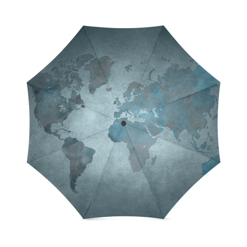 world map 35 Foldable Umbrella (Model U01)