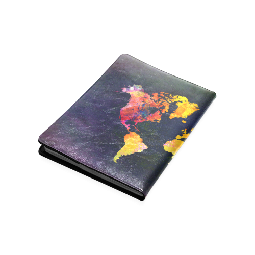 world map 31 Custom NoteBook B5